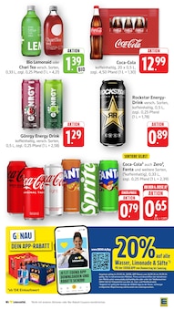 Coca Cola im aktuellen EDEKA Prospekt (Sindelfingen) Coca Cola im EDEKA Prospekt "Aktuelle Angebote" mit 48 Seiten (Sindelfingen)