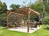 Pergola en bois "Pool House" long. 4 x larg. 3 x haut. 2,20 m à Brico Dépôt dans Uriménil Pergola en bois "Pool House" long. 4 x larg. 3 x haut. 2,20 m à Brico Dépôt dans Uriménil
