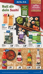 Lidl Lachs im Prospekt 