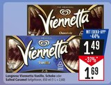 Viennetta Vanille, Schoko oder Salted Caramel tiefgefroren Angebote von Langnese bei Marktkauf Friedrichshafen für 1,49 €