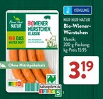 Aktuelle Wiener Würstchen Angebote bei ALDI SÜD in Duisburg Aktuelles Bio-Wiener-Würstchen Angebot bei ALDI SÜD in Duisburg ab 3,19 €