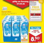 fettarme H-Milch im Angebot bei Netto Marken-Discount in Dessau-Roßlau fettarme H-Milch Angebote von Gutes Land bei Netto Marken-Discount Dessau-Roßlau für 8,50 €