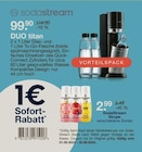 DUO titan von SodaStream im aktuellen V-Markt Prospekt für 99,90 €