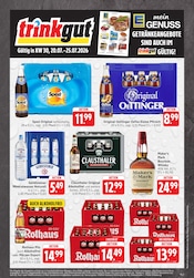 Trinkgut Discounter Prospekt der aktuellen Woche mit 2 Seiten, gültig von 20.07.2026 bis 25.07.2026, in Mössingen und Umgebung Aktueller Trinkgut Discounter Prospekt in Mössingen und Umgebung, "Aktuelle Angebote" mit 2 Seiten, 20.07.2026 - 25.07.2026