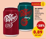 Dr Pepper Angebote bei Penny Dresden für 0,89 €