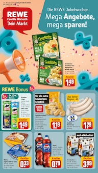 Aktueller REWE Prospekt "Dein Markt" Aktueller REWE Prospekt