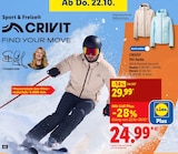 Jacke im Lidl Prospekt Ski-Jacke Damen von Crivit im aktuellen Lidl Prospekt für 24,99 €