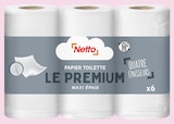 Papier toilette premium - Netto en promo à 2,55 € chez Netto Papier toilette premium - Netto dans le catalogue Netto