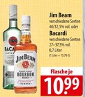 famila Nordost - Jim Beam oder Bacardi Angebot im Prospekt Jim Beam oder Bacardi bei famila Nordost im Prospekt "" für 10,49 €