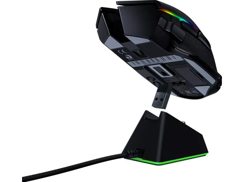 Media-Markt Oelsitz - Basilisk Ultimate und Mouse Dock Wireless Gaming Maus, Schwarz Basilisk Ultimate und Mouse Dock Wireless Gaming Maus, Schwarz Angebot bei Media-Markt Oelsitz im Prospekt BLACK WEEK