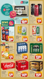 Coca Cola im REWE Prospekt in Nordhorn Aktueller REWE Prospekt mit Coca Cola, "Dein Markt", Seite 22
