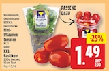 Mini-Pflaumentomaten von EDEKA Herzstücke für 1,49 € bei EDEKA im Angebot Mini-Pflaumentomaten von EDEKA Herzstücke im aktuellen EDEKA Prospekt