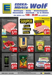 EDEKA Prospekt „Aktuelle Angebote“ für Merzen und Umgebung mit 24 Seiten EDEKA Prospekt für Merzen und Umgebung: „Aktuelle Angebote“, 24 Seiten, 28.09.2026 - 02.10.2026