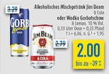 Alkoholisches Mischgetränk Jim Beam & Cola im Angebot bei diska in Coburg Alkoholisches Mischgetränk Jim Beam & Cola Angebote von Jim Beam bei diska Coburg für 2,00 €