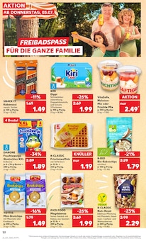 Trockenfrüchte Angebot im aktuellen Kaufland Prospekt auf Seite 22
