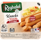 Knacks de volaille Halal - REGHALAL dans le catalogue Carrefour