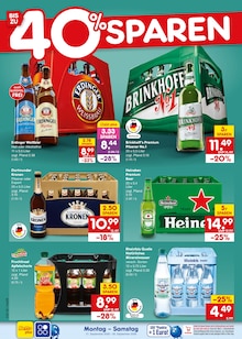 Bier im Netto Marken-Discount Prospekt "Aktuelle Angebote" mit 71 Seiten (Lünen)
