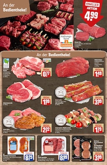 Rinderfilet im REWE Prospekt "Dein Markt" mit 34 Seiten (Hamburg)