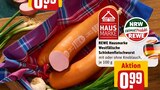 REWE Sonsbeck - Westfälische Schinkenfleischwurst mit Knoblauch Angebot im Prospekt Westfälische Schinkenfleischwurst mit Knoblauch bei REWE im Sonsbeck Prospekt für 0,99 €