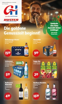 Bier im Huster Prospekt "Aktuelle Angebote" mit 9 Seiten (Zwickau)