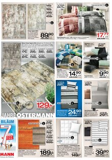 Bettdecke im Ostermann Prospekt "77 Jahre Ostermann – Das Jubiläum" mit 16 Seiten (Hagen (Stadt der FernUniversität))