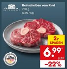 Aktuelle Rindfleisch Angebote bei Netto Marken-Discount in Siegen (Universitätsstadt) Aktuelles Beinscheiben vom Rind Angebot bei Netto Marken-Discount in Siegen (Universitätsstadt) ab 6,99 €