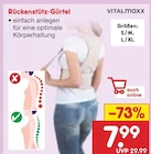 Rückenstütz-Gürtel Angebote von VITALMAXX bei Netto Marken-Discount Görlitz für 7,99 €