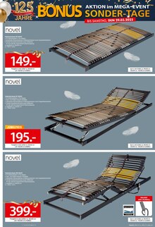 Matratze im Zurbrüggen Prospekt "MEGA-EVENT" mit 18 Seiten (Oberhausen)