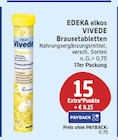 VIVEDE Brausetabletten von EDEKA elkos für 0,75 € bei EDEKA im Angebot VIVEDE Brausetabletten von EDEKA elkos im aktuellen EDEKA Prospekt