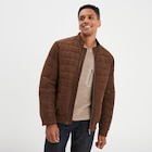 La Halle Honfleur - Promo Blouson aspect suédine zippé Liberto marron homme Promo Blouson aspect suédine zippé Liberto marron homme à 29,99 € dans le catalogue La Halle à Honfleur