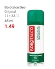 Aktuelles Deo Original Angebot bei GLOBUS in Duisburg ab 1,49 €