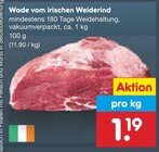 Aktuelle Pflanzen Angebote bei Netto Marken-Discount in Cottbus Aktuelles Wade vom irischen Weiderind Angebot bei Netto Marken-Discount in Cottbus ab 1,19 €