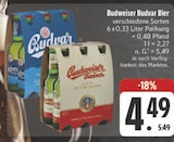 Bier Angebote von Budweiser Budvar bei E center Fürth für 4,49 €