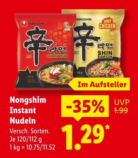 Instant Nudeln
