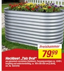 toom Baumarkt Bad Bentheim - Hochbeet Tais Oval Angebot im Prospekt Hochbeet Tais Oval bei toom Baumarkt im Bad Bentheim Prospekt für 79,99 €