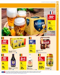 Prix et réduction Bière Ambrée dans le prospectus Carrefour Market en cours Offre Bière Ambrée dans le catalogue Carrefour Market du moment à la page 23