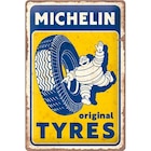 Plaque métal 20x30 cm Michelin Original Tyres - Nostalgic art en promo chez Feu Vert Plaque métal 20x30 cm Michelin Original Tyres - Nostalgic art dans le catalogue Feu Vert