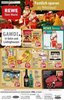 REWE Prospekt der Woche "Dein Markt" Seite 1, 01.12.2025 bis 06.12.2025 für Selm Aktueller REWE Prospekt "Dein Markt" Seite 1 von 30 Seiten für Selm