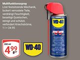 Multifunktionsspray im Angebot bei GLOBUS in Halle Multifunktionsspray Angebote von WD-40 bei GLOBUS Halle für 4,99 €