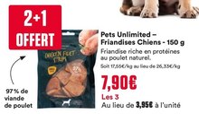Friandises chiens - 150 g - Animalis à Montigny-le-Bretonneux Friandises chiens - 150 g en promo chez Animalis Montigny-le-Bretonneux à 7,90 €