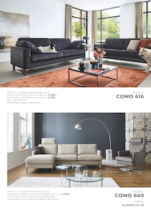 Ecksofa im aktuellen külkens+sohn Polstermöbel Prospekt (Bochum) Ecksofa im külkens+sohn Polstermöbel Prospekt "FEINSTE POLSTERMÖBEL NACH MASS" mit 16 Seiten (Bochum)