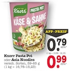 Pasta Pot Angebote von Knorr bei E center Offenbach für 0,79 €