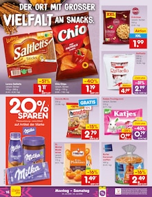 Milka im aktuellen Netto Marken-Discount Prospekt (Duisburg) Milka im Netto Marken-Discount Prospekt "Aktuelle Angebote" mit 71 Seiten (Duisburg)