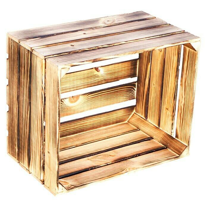 BAUHAUS Dümmer - Holzregal (B x H: 40 x 30 cm, Holz, Braun) Holzregal (B x H: 40 x 30 cm, Holz, Braun) Angebot bei BAUHAUS Dümmer im Prospekt Bringen Sie Ordnung in Werkstatt, Haus & Garten