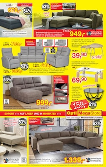 Wohnzimmertisch im aktuellen Opti-Megastore Prospekt (Bremen) Wohnzimmertisch im Opti-Megastore Prospekt "MegaDeal" mit 12 Seiten (Bremen)