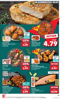 Pute im Kaufland Prospekt "Hier bin ich richtig" mit 71 Seiten (Pforzheim)