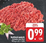 Hackfleisch gemischt Angebote bei EDEKA Amberg für 0,99 €