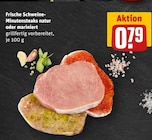 Frische Schweine- Minutensteaks natur oder mariniert im Angebot bei REWE in Bocholt Frische Schweine- Minutensteaks natur oder mariniert Angebote bei REWE Bocholt für 0,79 €