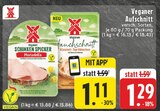 Veganer Schinken Spicker Mortadella bei EDEKA im Velen Prospekt für 1,11 €
