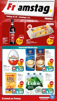 Volvic Wasser Angebot im Penny Prospekt, gültig von 27.10.2025 bis 02.11.2025 Volvic Wasser Angebot im aktuellen Penny Prospekt auf Seite 44